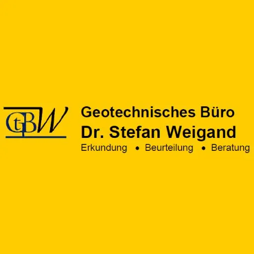 Geotechnisches Büro Dr. Stefan Weigand Logo