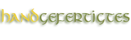 Handgefertigtes Logo