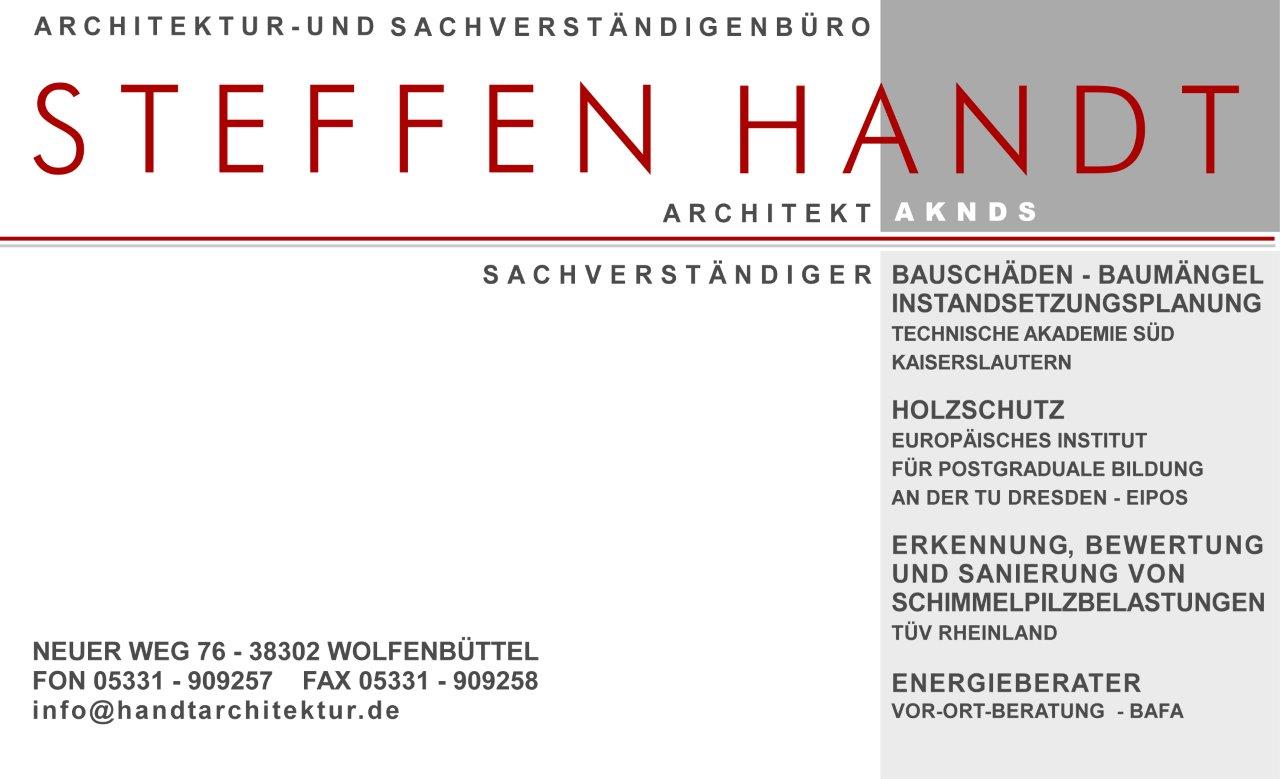 Handt Steffen Dipl.-Ing. Architekt Logo