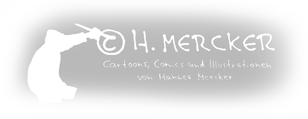 Mercker Hannes Cartoonist und Illustrator Logo
