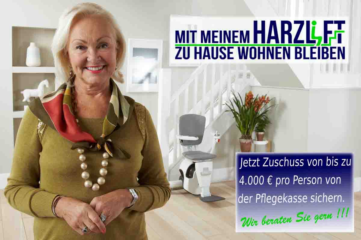Harzlift - Ihr Treppenliftpartner Treppenliftverkauf Logo
