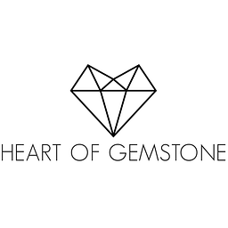 Heart of Gemstone Logo