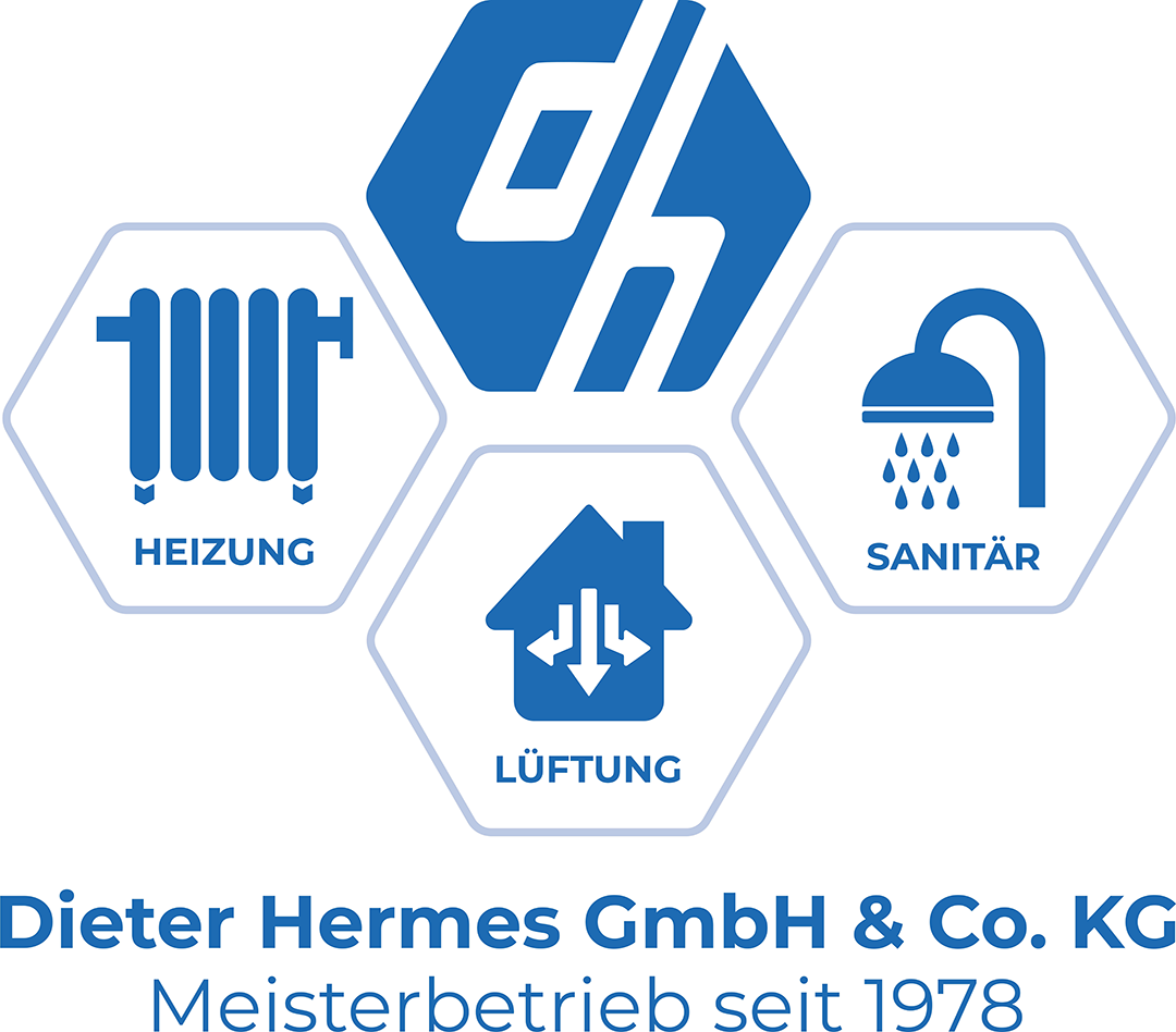 Hermes GmbH & Co KG Heizung Lüftung und Sanitär Logo