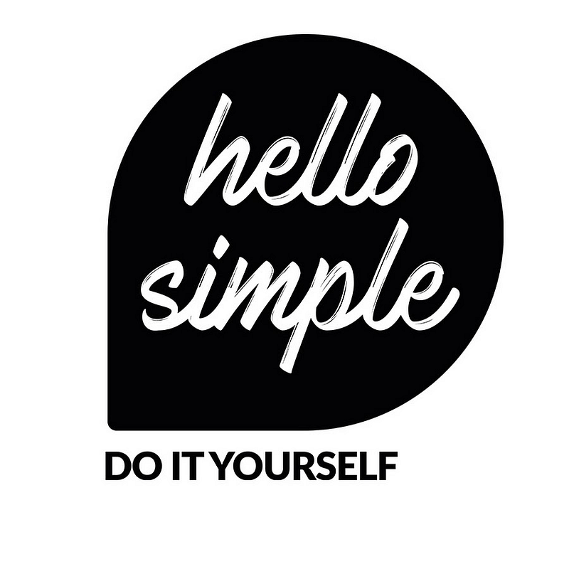hello simple Logo