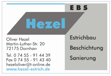 Hezel Oliver Estrichbau Logo