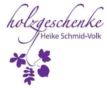 Holzgeschenke Heike Schmid-Volk Geschenkartikelladen Logo