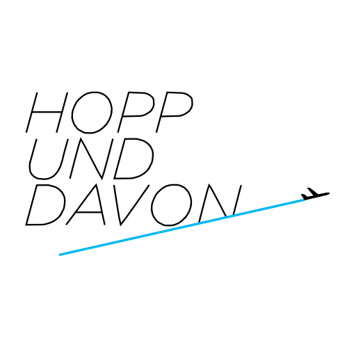 Hopp und davon Reisebüro Logo
