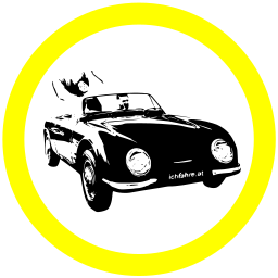 ichfahre. Logo