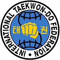 I.T.F. International Taekwon-Do Federation Logo