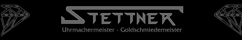 Stettner Uhrmachermeister Goldschmiedemeister Juwelier Logo