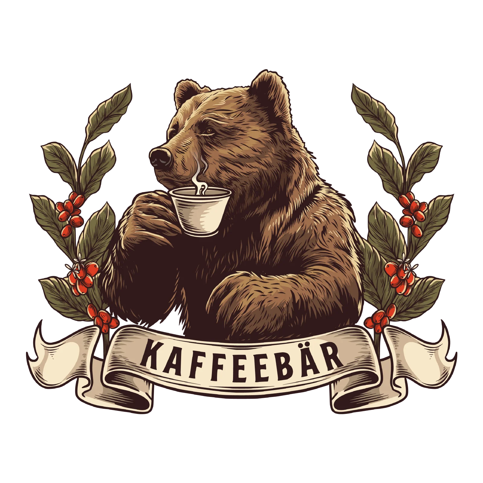 KaffeeBär Kaffeerösterei Logo