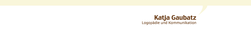 Gaubatz Katja Logopädie und Kommunikation Logo