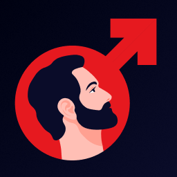 Kegel Men: Men's Health Logo