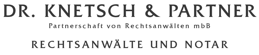 Rechtsanwälte Dr. Knetsch & Partner mbB Logo