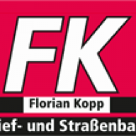 Kopp Florian Tief-& Straßenbau Meisterbetrieb Logo