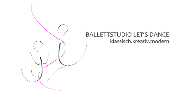Ballettstudio Let`s dance Logo