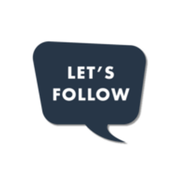 Let's Follow Logo