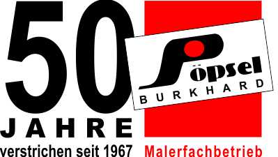 Pöpsel Burkhard Malerfachbetrieb - Fachmarkt - Akustik u. Trockenbau Logo