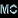 Meta Chrom Kennzeichenhalter Logo