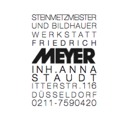 Steinmetzmeister und Bildhauerwerkstatt Friedrich Meyer/ Inh. Anna Staudt Logo