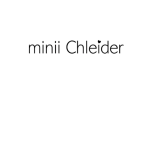 Minii Chleider Logo