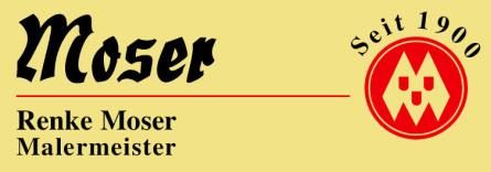 Moser Malermeister Baudekoration u. Raumgestaltung Logo