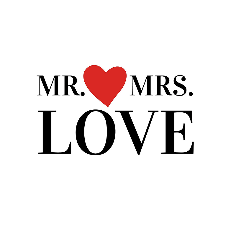 Mr. & Mrs. Love Logo