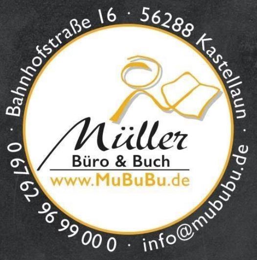 Müller Büro & Buch Buchhandel, Bürobedarf Logo