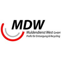 MDW Muldendienst West GmbH Entsorgung Recycling Containerdienst Logo