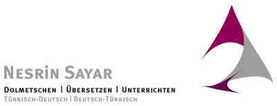 Sayar Nesrin Übersetzerin Logo