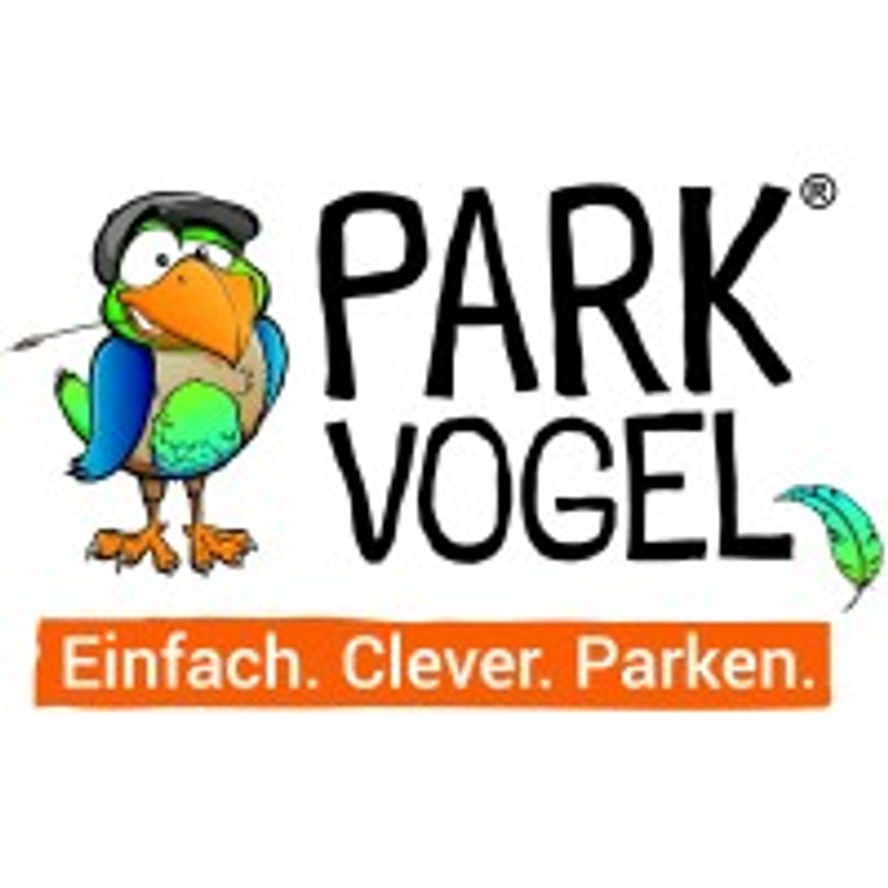 Parkvogel - Parken am Flughafen Düsseldorf Logo