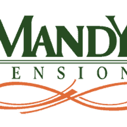 Vogel Romi "Pension Mandy Logo