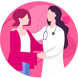 Pink Brustkrebs Logo