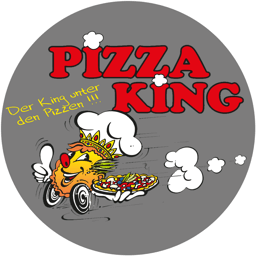 Pizzeria Pizza-King Gaststätte Logo
