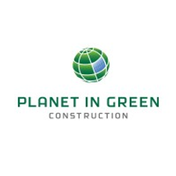 Planet in Green Construction GmbH Logo