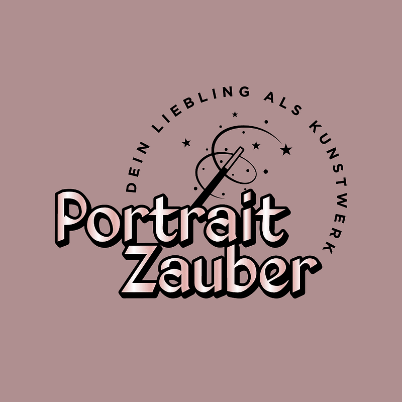 Portrait-Zauber Haustierportraits Logo