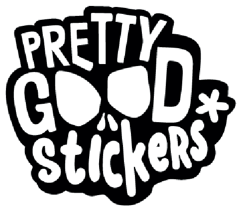 prettygoodstickers.com Logo