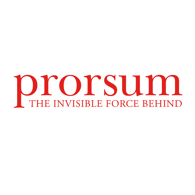 PRORSUM - The Invisible Force Behind Logo