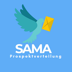 Prospektverteilung Sama Logo