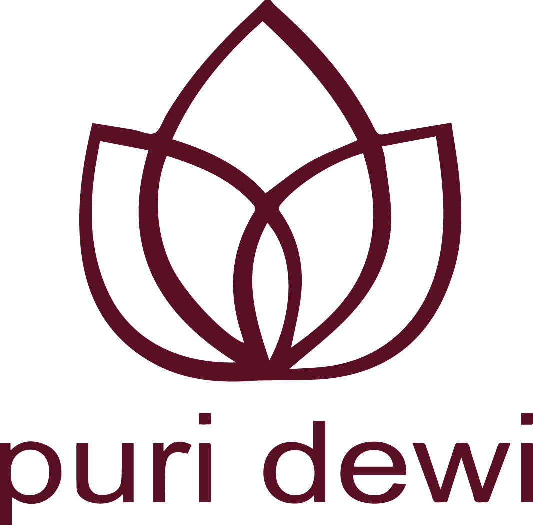 Puri Dewi Beauty & Wellness Concept Logo