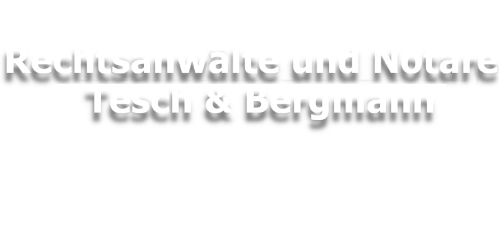 Rechtsanwälte und Notare, Tesch & Bergmann Logo
