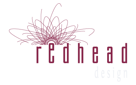 Redhead Design - Dipl. Grafik Designer Sabine Busche Logo
