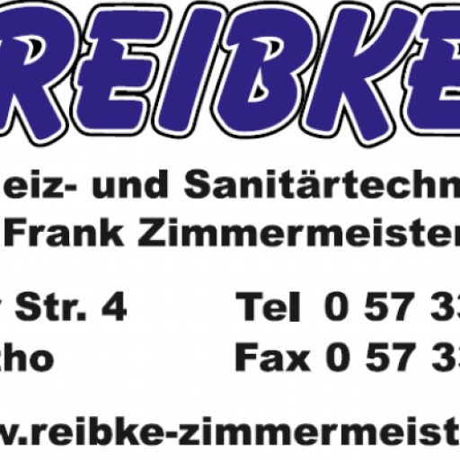 Reibke Heiz-und Sanitärtechnik Frank Zimmermeister Logo