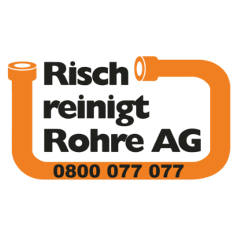 Risch reinigt Rohre Logo