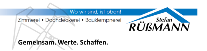 Rüßmann Stefan Dachdeckerei Logo