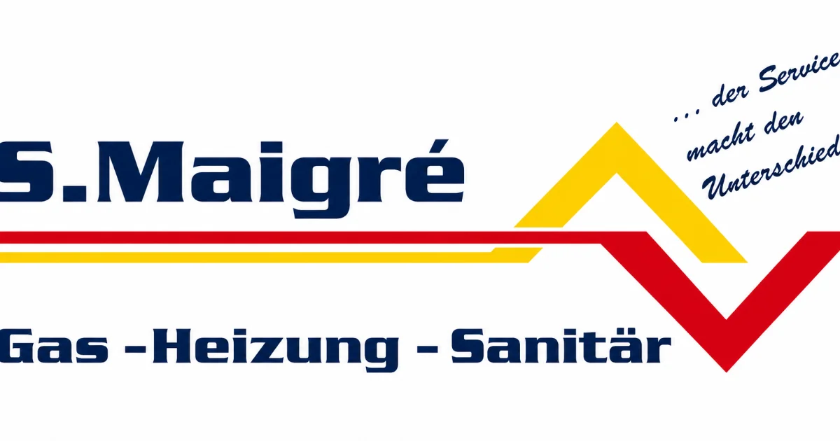 Maigre S. Heizung Sanitär Öl- und Gasfeuerung Logo