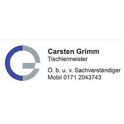 Grimm Carsten TischlerMstr. u. vereid. Sachverständiger Logo