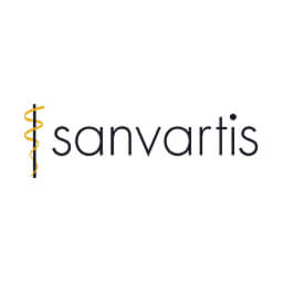 Sanvartis GmbH Dienstleister im Gesundheitswesen Logo