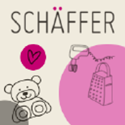 Schäffer Porzellan Glas Stoffe Spielwaren Geschenkartikel Logo