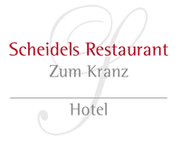 Scheidels Restaurant zum Kranz-Hotel, Franz Scheidel Logo
